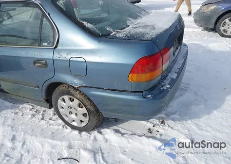 1998 Honda Civic Lx из США, поврежденный, VIN 2HGEJ667XWH615090